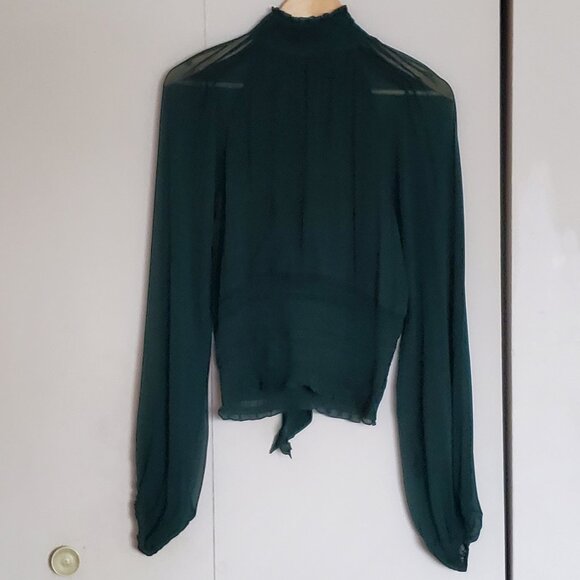 Marciano Silk Chiffon Blouse - Picture 1 of 10